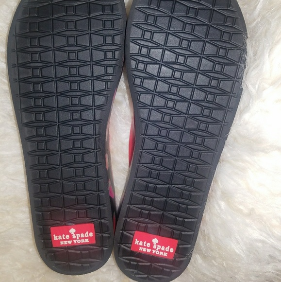 🔴Kate Spade Platform Sandals. Chili Pepper Print - Picture 4 of 5